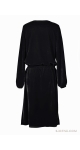 czarna sukienka z weluru  black velvet dress sjofne