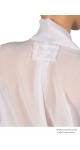 biala bluzka bluzka wizytowa wiazana przy szyi White blouse белая рубашка, связанная вокруг шеи sjofne