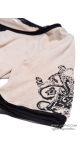 Beżowa zamszowa sukienka z falbanami Beige chamois dress with flounce Бежевое платье из замши с флагом sjofne